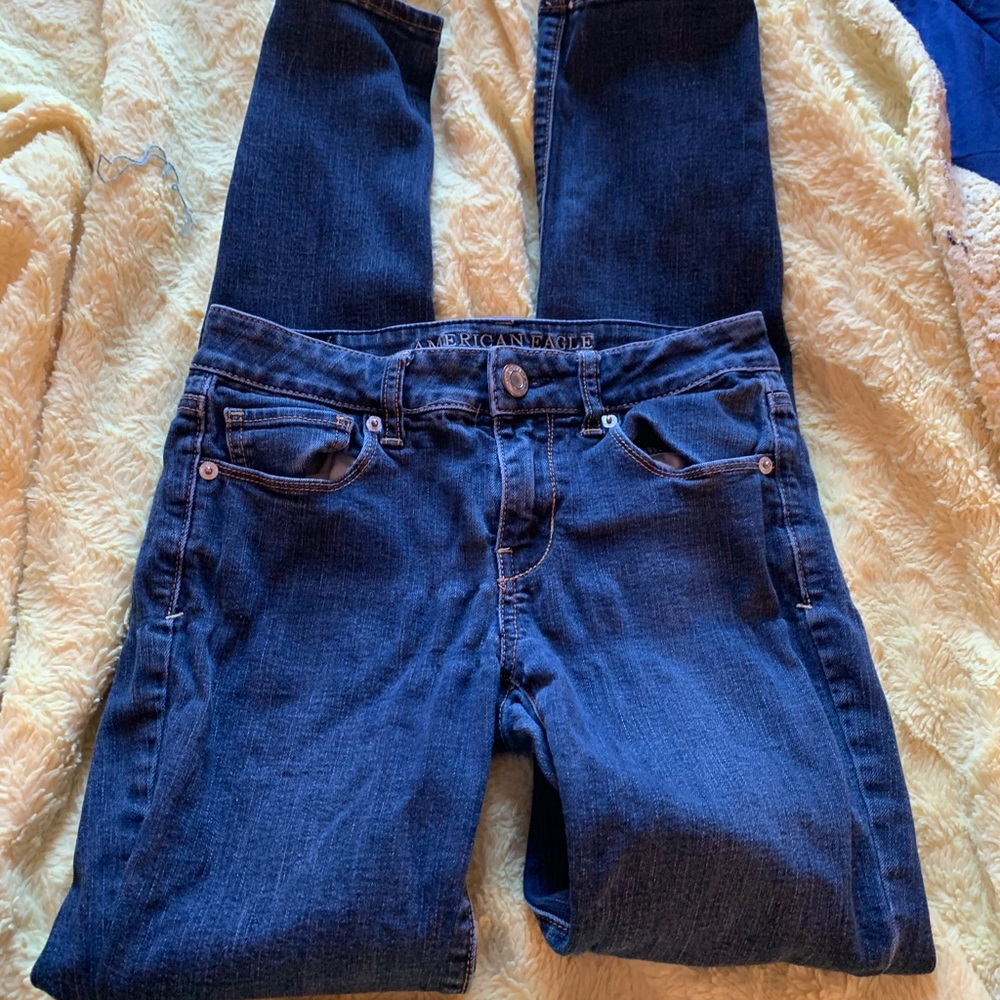 Size 0 Blue Jeans